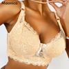 Women's Large Size Underwear Lace Push Up Bra Thin Cotton Cup Underwear BC