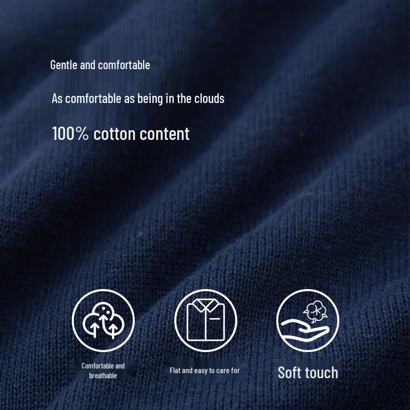 U.S. POLO ASSN. Men's Pure Cotton Crew Neck Knit Sweater