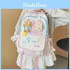 Cartoon Pattern Backpack Student Large Capacity Schoolbag Outdoor Travel Bag