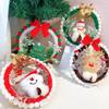 New Year Gifts Xmas Decorations With Lights Home Decoration Pendant Ornament DIY Wreath Materials