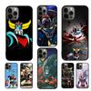 UFO Robot Goldorak Phone Case for iPhone 11 12 13 14 Pro Max Mini XR XS SE 2020 6 7 8 Plus Samsung S21 S22 Coque Fundas