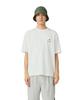Snow Peak Soft Cotton Relaxed Logo Short Size Off White T-Shirt TS-25AU006, Sleeve, Men's/Women's, S,