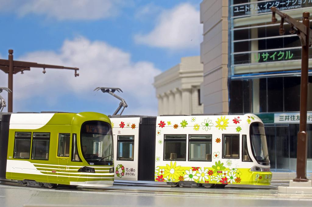 KATO N Gauge Hiroshima Electric Railway 1001 Hiroden Bus Special Project Product Railway Model Train 14-804-5