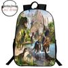 2021 Dinosaur Print Backpack for Boys - Primary School Children's Backpack