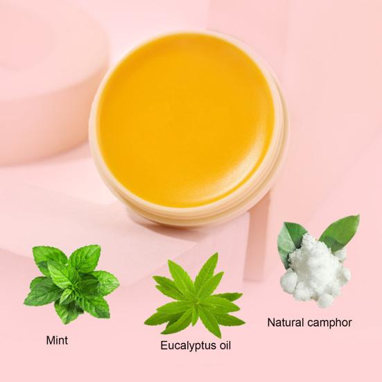 15/20G Cooling Balm Headaches Migraines Muscle Pain Bite Itching Fatigue Relief Calming Natural Summer Traveling Portable Cooling Cream