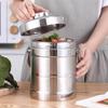 Stainless Steel Vacuum Pot Double Insulation Barrel Student Portable Chinese Portable Sealed Lunch Box Large Capacity Lunch Box