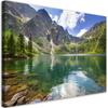 Canvas Print Mountain Lake Nature Trees