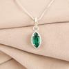 Chrome Diopside Gemstone 925 Sterling Silver Jewelry Pendant Mother's Day Gift PP-59-9