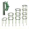 4Pcs Plastic Plant Support Pile Orchid Stand Holder For Flowers Semicircle Greenhouses Fixing Rod Holder Bonsai