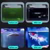 1PCS Aquarium Clean Light 15W Submersible Light With Timer Waterproof Clean Lamp For Pond Swimming Pool Large Fish Tank
