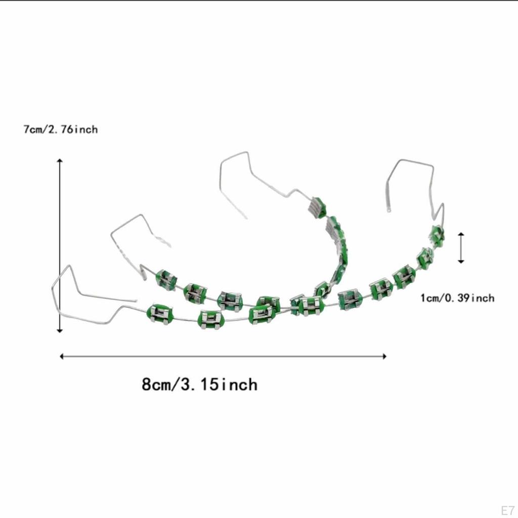 Temporary Tooth Decoration with Case for Classroom Instruction Fashion Brace