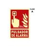 Panneau D'extinction ''PULSADOR De Alarma'' Classe A (PVC 1mm) 21x30cm