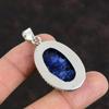 Sodalite Pendant Genuine Gemstone Pendant 925 Sterling Silver Pendant Handmade Pendant Sodalite Jewelry For Her Gift For Mom Elegant Jewelry
