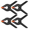 Spring Clamps - BOXBRICO - Pack of 4 - High Resistance Nylon - 50mm Opening - Ergonomic