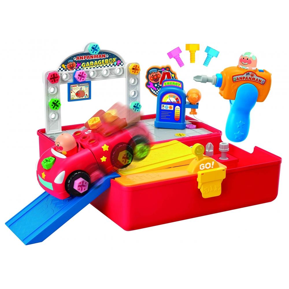 Anpanman Freshly Assembled DIY Open and Maintain Screw Screw Garage Box
