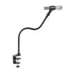 Etour 19-inch Gooseneck Microphone Stand with 360° Adjustable Microphone Arm, 2 Mic Holders, Pole Stand Clamp, and 58" and 58" Screw Adapters, Ideal