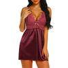 Plus Size Bow Lace Sleepwear Lingerie  Babydoll Underwear Nightdress