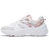 Li Ning New Path 2.0 Trend Shock Absorption Low-Top Sports Casual Shoes Women Sneakers White Pink AGLS052-3