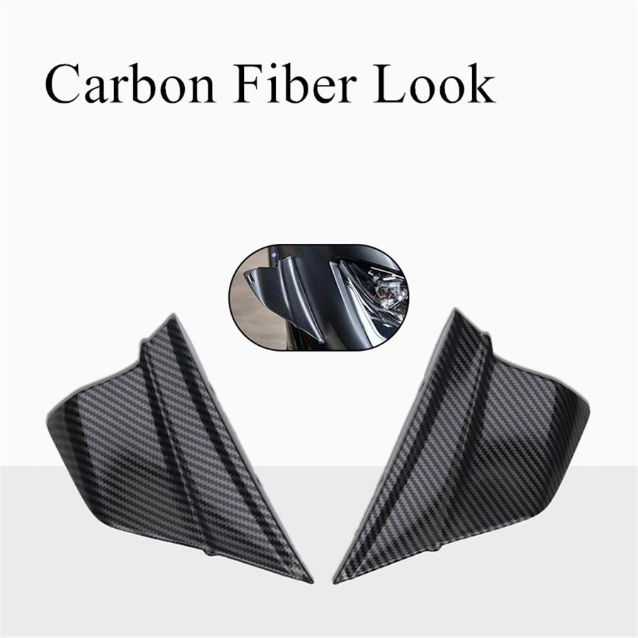 Обтекатель Винглеты Боковая крышка Вид карбона Для Yamaha TMAX 560 2019-2021