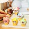 Cute  Ice Cream Cone Ice Cream Trinket Resin Handicraft Desktop Car Trinket