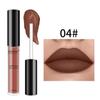 Waterproof and Sweat-proof Lipstick Pen Fine and Soft Cosmetic Liquid Lipstick Full Color Application, 04, 1 Piece