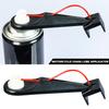 Motorcycle Chain Oiler Spray Gear Kit Motorcycle Chain Lube Applicator Mess-Free Chain Wax Chain Cleaner Attachment