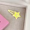 UXSL Sweet Cute Colorful Stars Hair Clips For Girls Lovely BB Hairpins Hair Decoration Pentagram Barrettes Kids Hair Accessories