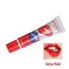 Bright Color Honey Skin Romantic Bare Peel Off Lipstick Magic Matte Sexy Red Makeup 6 Colors, 01- Red, 1 Piece, 2.Sexy Red