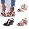 Buckle Strap Women Open Toe Shoes Sandles Women Slippers Womens Platform High Heels Sandals Ladies Outside Shoes Sandals Summer