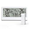 Digital Desk Clock Large Screen Multifunctional Weather Alarm Clock With Mold Index HD LCD Display Weather Forecast Home Decor
