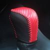 Wear-resistant Shift Knob Cover Leather Car Interior Accessories Car Shift Handle Cover  for Car