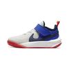 Team Hustle D10 PS White Game Royal Kids Sneakers Summit-White Bright-Crimson Midnight-Navy CW6736-103