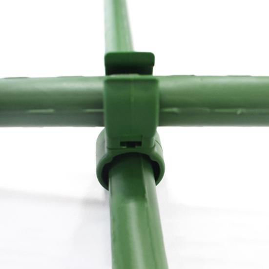 10Pcs Plastic Plant Fastener 360 Degree Swivel Universal Well Fixed Rust Resistant Gardening Clip for Garden