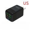 150W Ultra Fast Charger 6 Ports PD QC 3.0 Cable 6A Super High Speed Fast Charger EU US UK Plug For iPhone Samsung