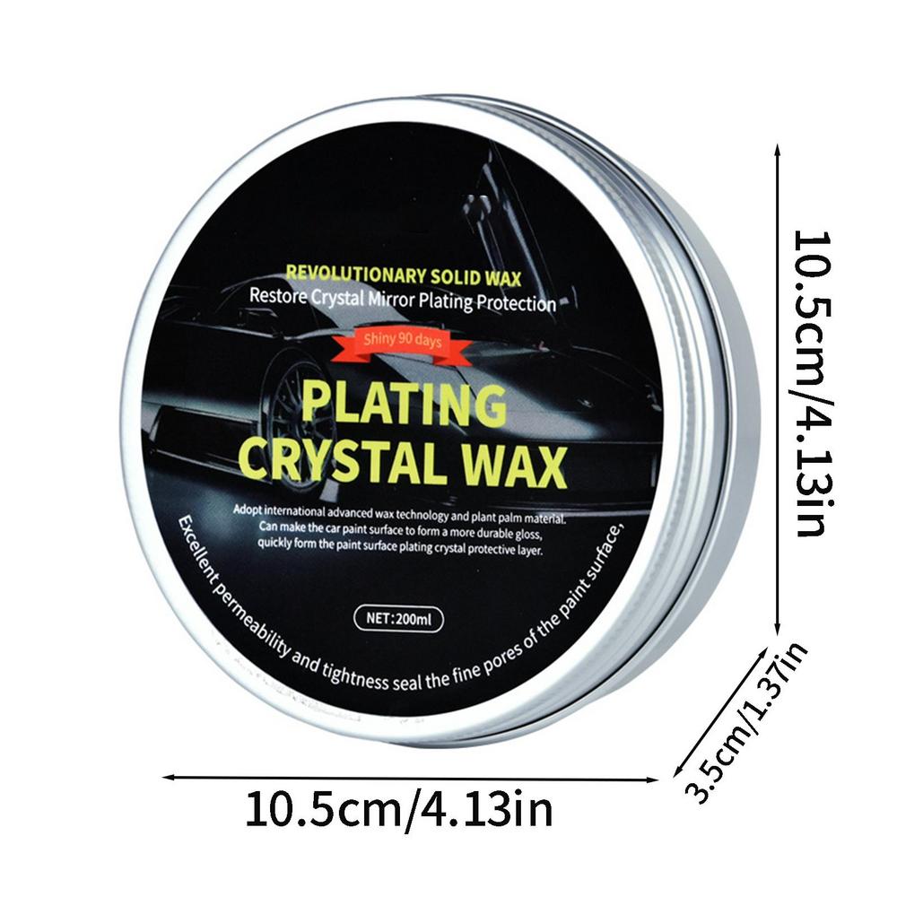 Carnauba Wax Car 200ml Carnauba Wax Car Polish High-Gloss Shine Deep Gloss Car Wax Carnauba Paste For Easy Application