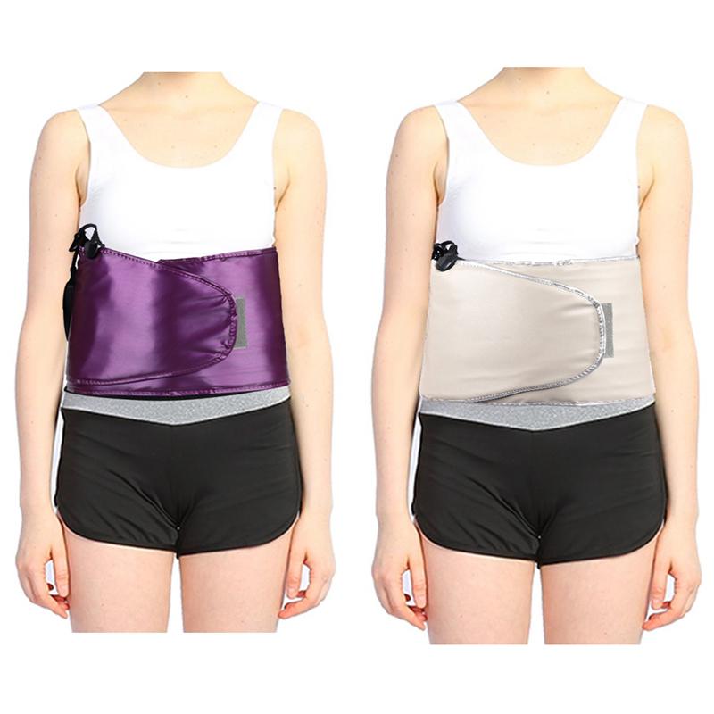 Electric Sauna Heating Belt Slimming Waist Warm Vibration Weight Loss Beauty Far Infrared Belly Trimmer Back Pain Relief Tool