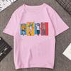 Japanese Manga Gojo Satoru T Shirt Women Tops Jujutsu Kaisen Anime T-shirt Unisex Harajuku Kawaii Short Sleeve Tee Summer Top