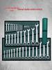 Combination Torx Ratchet and Open-End Wrench Set