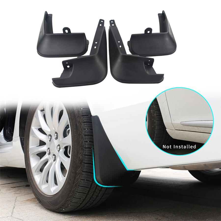 4pcs Car Mudflaps Mud Flaps Splash Guards Mudguards For Toyota Corolla 2014-2017