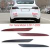 For Tesla Model 3 Model3 2017-2022 Car Rear Bumper Brake Light Tail Stop Turn Signal Reflector Warning Fog Lamp