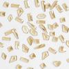 May Brown Shape Mix Nail Stone, 1 Set, Crystal Champagne Gold