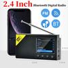 Portable Digital Radio Bluetooth-compatible 5.0 DAB/FM Receiver Broadcasting Player Rechargeable Lightweight Stereo Radio