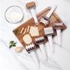 Pastry Roller Cutter,Rolling Crimped Circle Lattice Square Cutters for Baking, Scones, Cookie Dough Maker, DIY Cake Biscuit