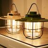 LED Camping Lamp Retro Hanging Tent Lamp Waterproof Dimmable Camping Lights USB Recharge Emergency Light Lantern For Outdoor