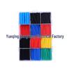 530pcs Colored Black Heat Shrink Tubing Kit - Insulated Wire Protection Sleeves