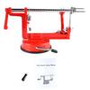 3 In 1 Potato Peeler Corer Spiral Cutter Tool 304 Blade Hand Cranking Potato Peeler for Kitchen