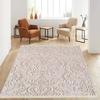 Fringed-Woven Cotton Base Digital Printed Carpet RVG8105