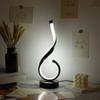 1PC Compact Modern Ironwork USB Three-color Dimming Desktop Decorative Lamp