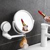 360° Swivel Folding Cosmetic No Punch Magnifying Mirror Bathroom Mirror Wall Mounted Shaving Mirror HD Cosmetic
