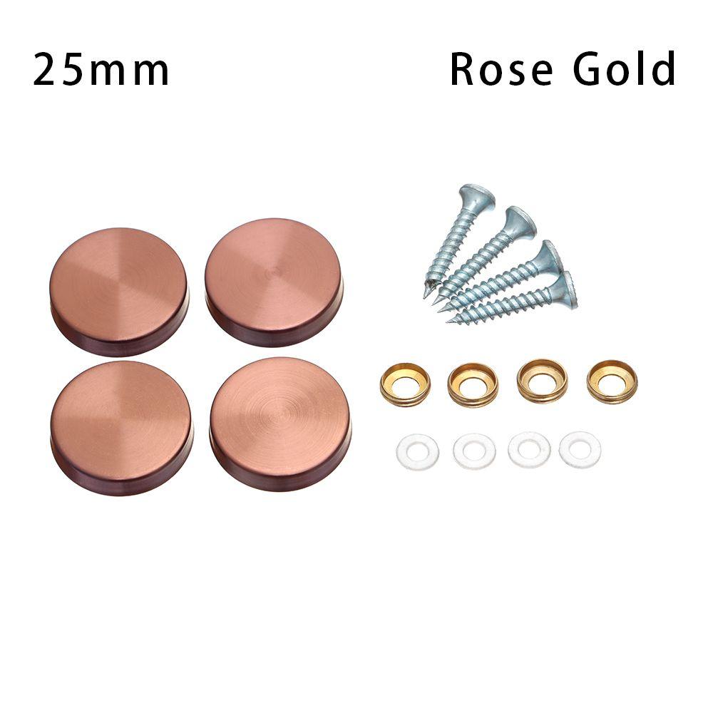 Hardware Decoration Screw Covers Mirror Fasteners Screws Decorative Cap Mirror Fixing Nails